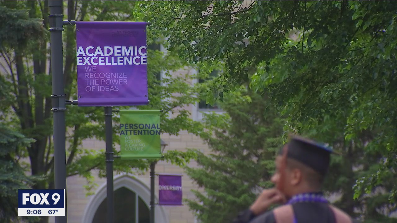 University of St. Thomas students graduate without classmate who fell victim to Minneapolis shooting