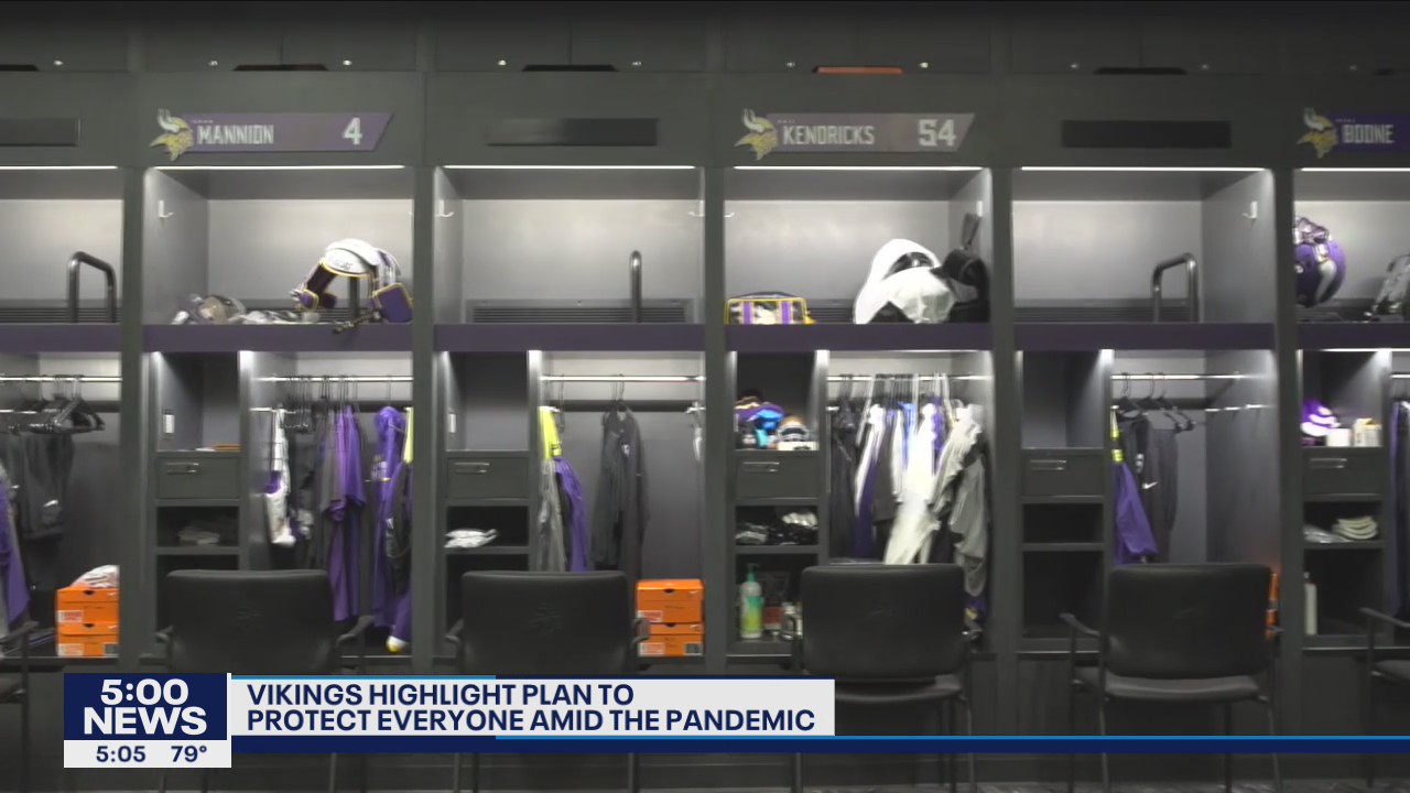 COVID-9 safety protocols in place for Vikings Training Camp