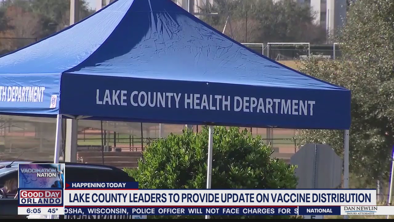 Lake County leaders to provide update on vaccine distribution