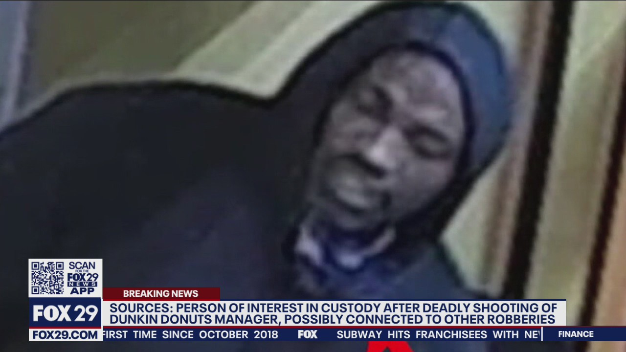 Sources: Person of interest in custody in connection to deadly robberies in Philadelphia, Delaware