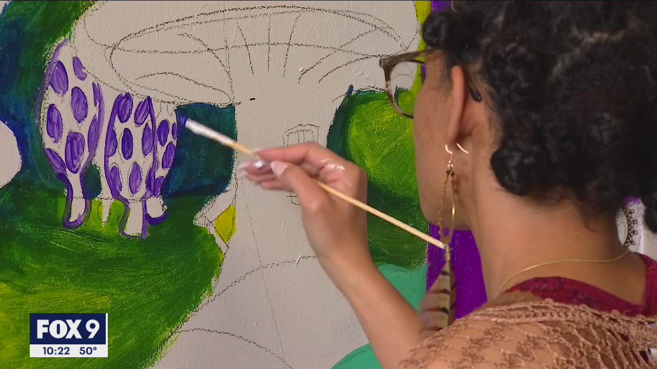 Artists spread messages of hope through art at the Midtown Global Market