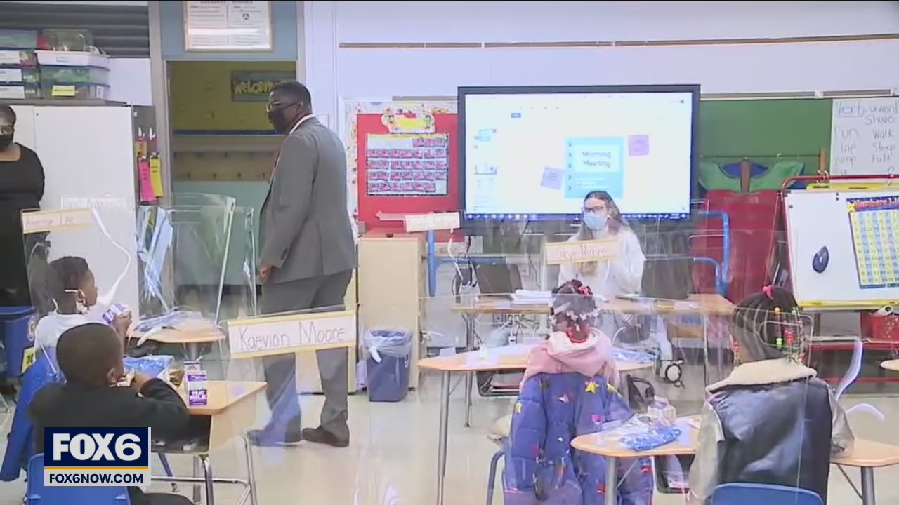 Milwaukee Public Schools welcomes students back to in-person learning