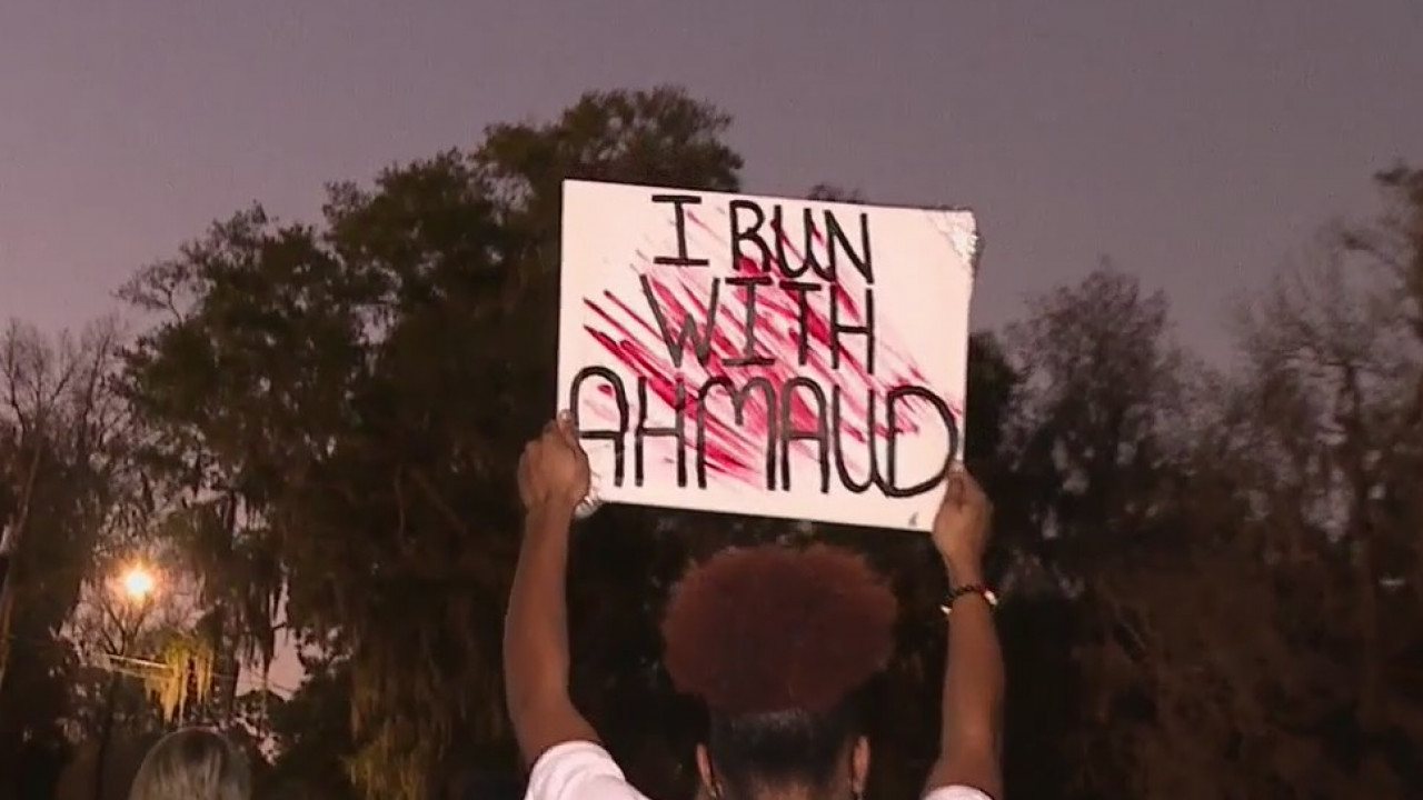 Vigil for Ahmaud Abery