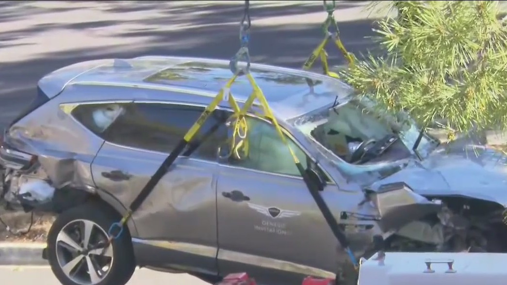 Tiger Woods recovering after rollover crash