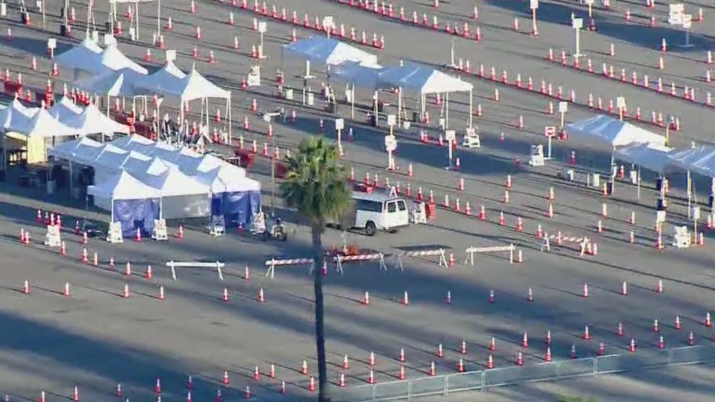LA County to convert large vaccination sites to community sites