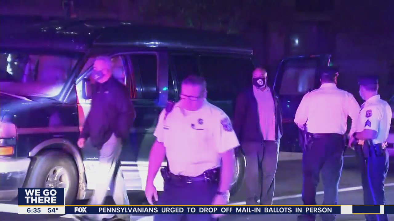 Police find explosive devices in van on Benjamin Franklin Parkway
