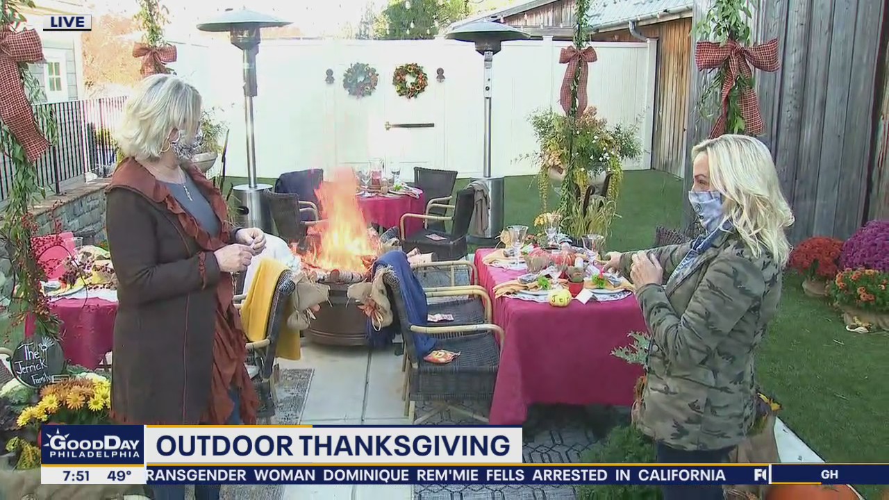 Enjoying Thanksgiving outdoors during the pandemic