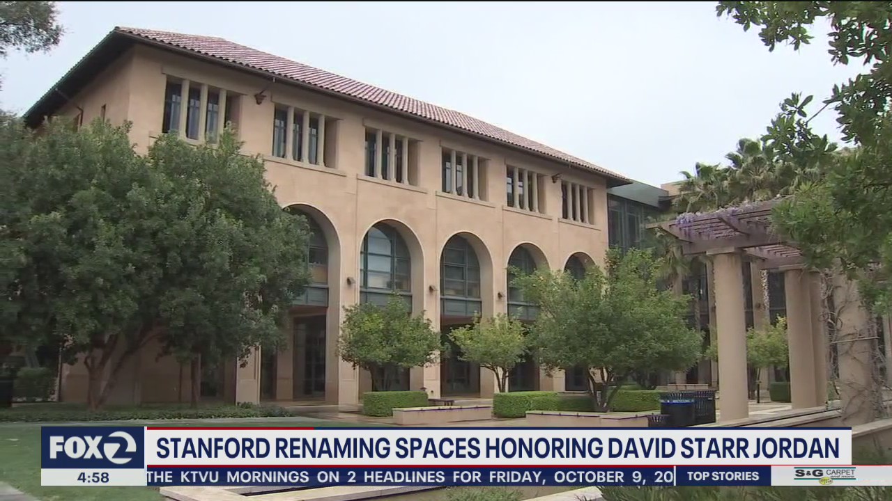 Stanford renaming spaces honoring founding president