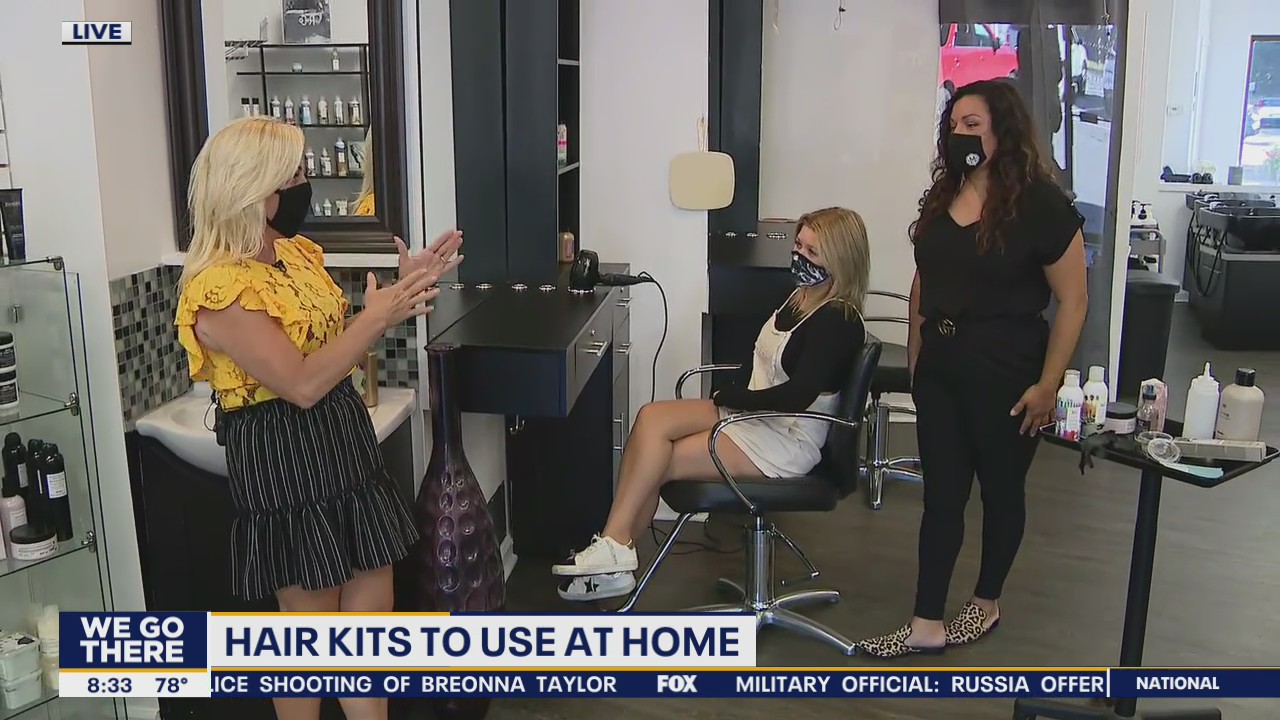 Hair kits to use at home