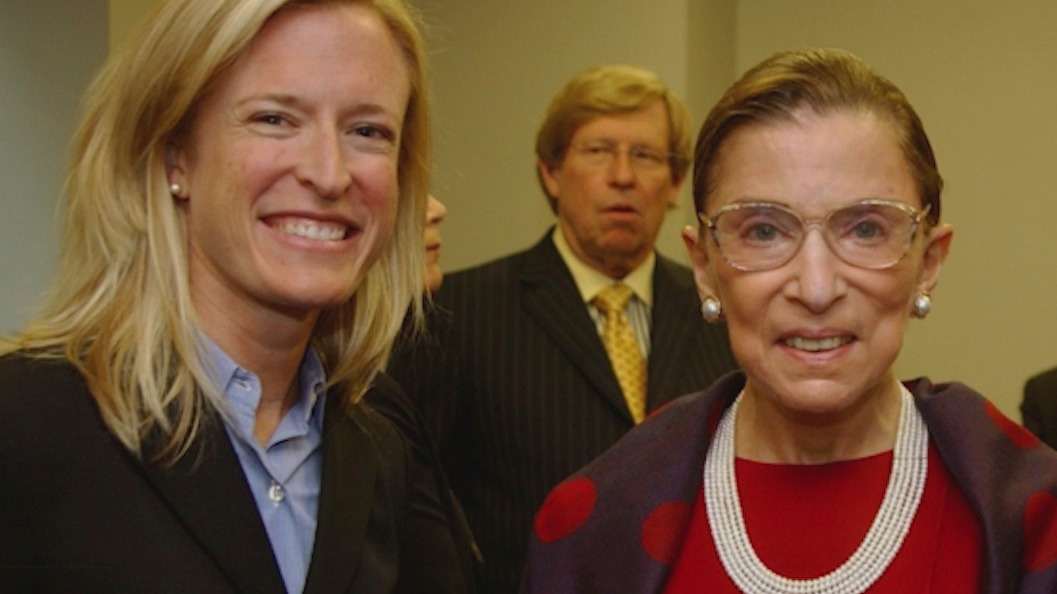 Coauthor of Ruth Bader Ginsburg book