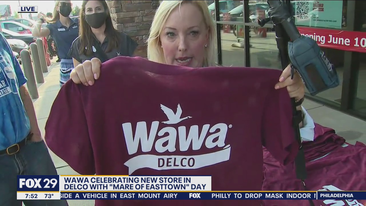Wawa celebrates new store in Delaware County with "Mare of Easttown" Day