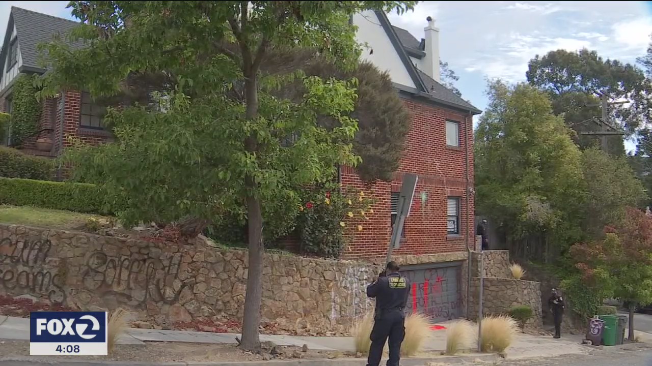 Vandals target Oakland mayor's home
