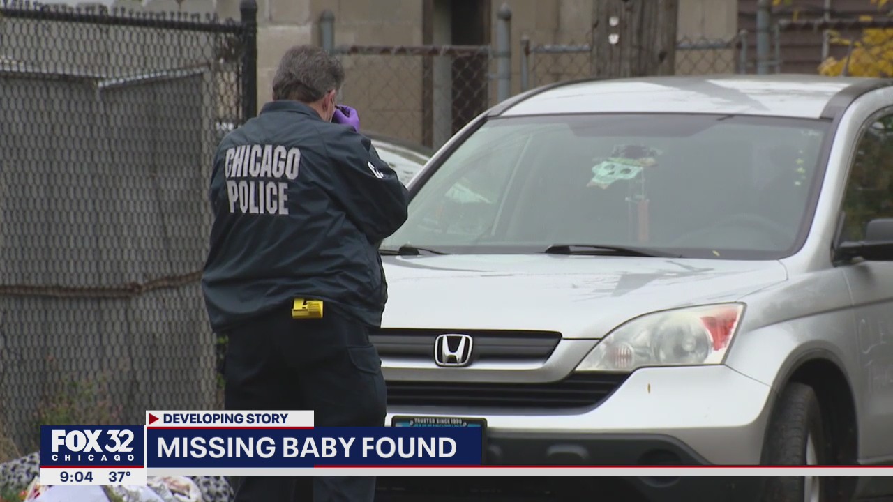 Missing baby found safe after vehicle he was sitting in was stolen in Chicago