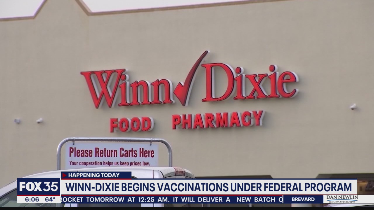 Winn-Dixie begins vaccinations under federal program