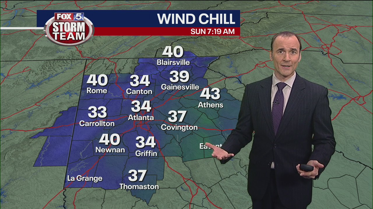 Sunday morning forecast