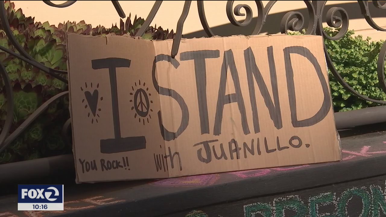 Community shows support to Pacific Heights neighbor with chalk