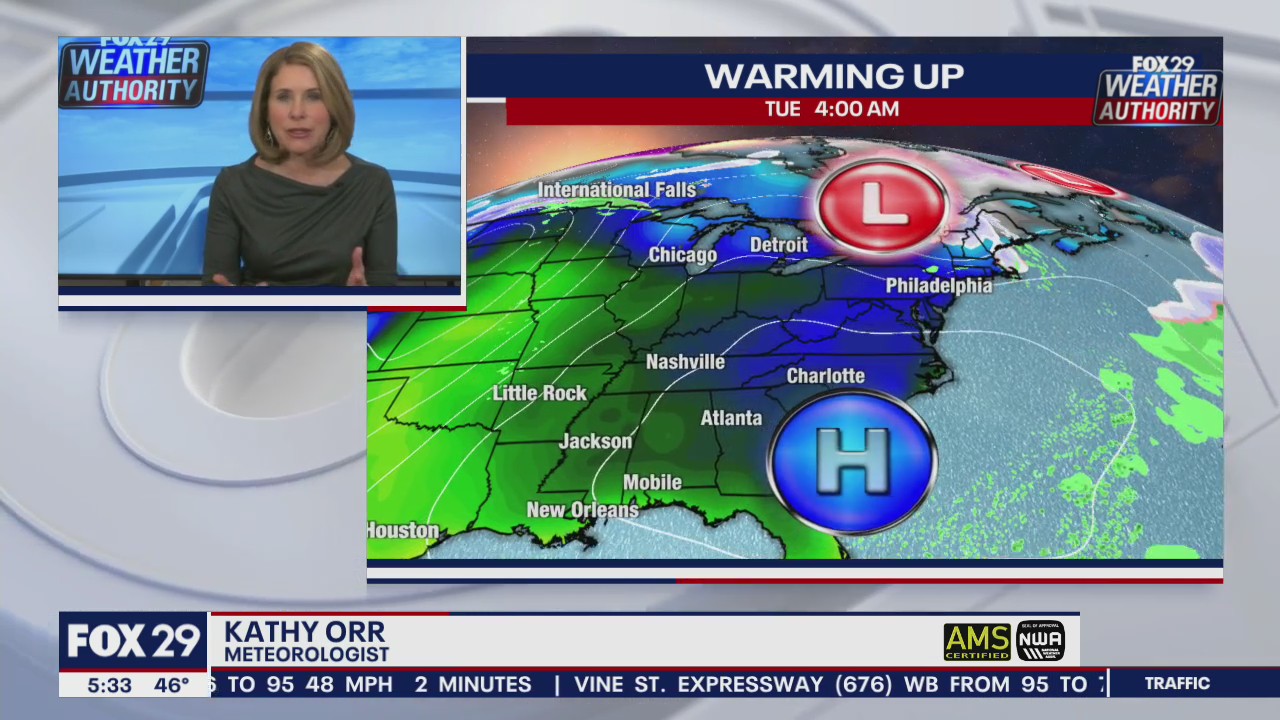 FOX 29 News Weather Authority 7-day forecast