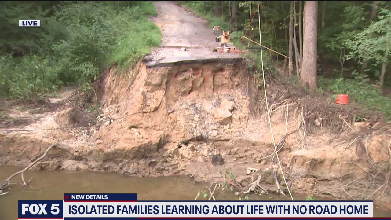 Isolated families learning about life with no road home
