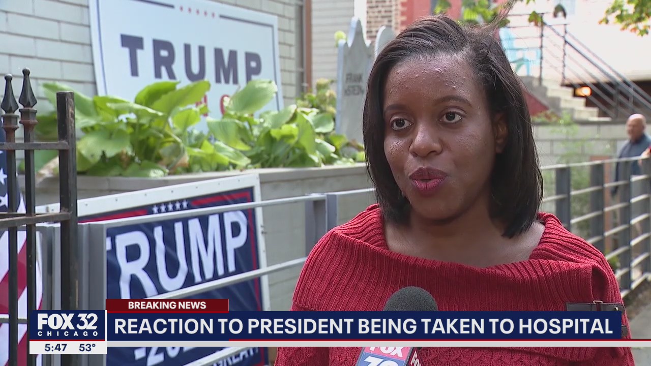 Chicago voters react to Trump having virus