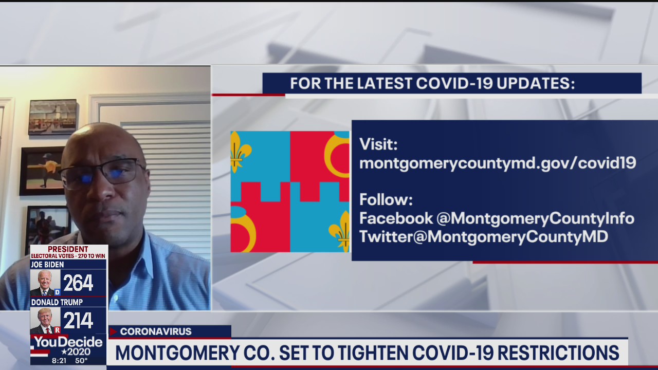 Montgomery County to tighten COVID-19 restrictions