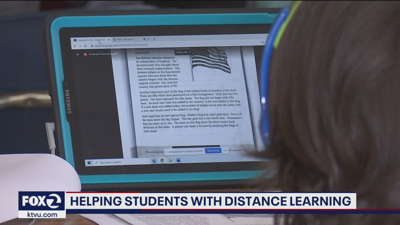 Audio books help students with distance learning
