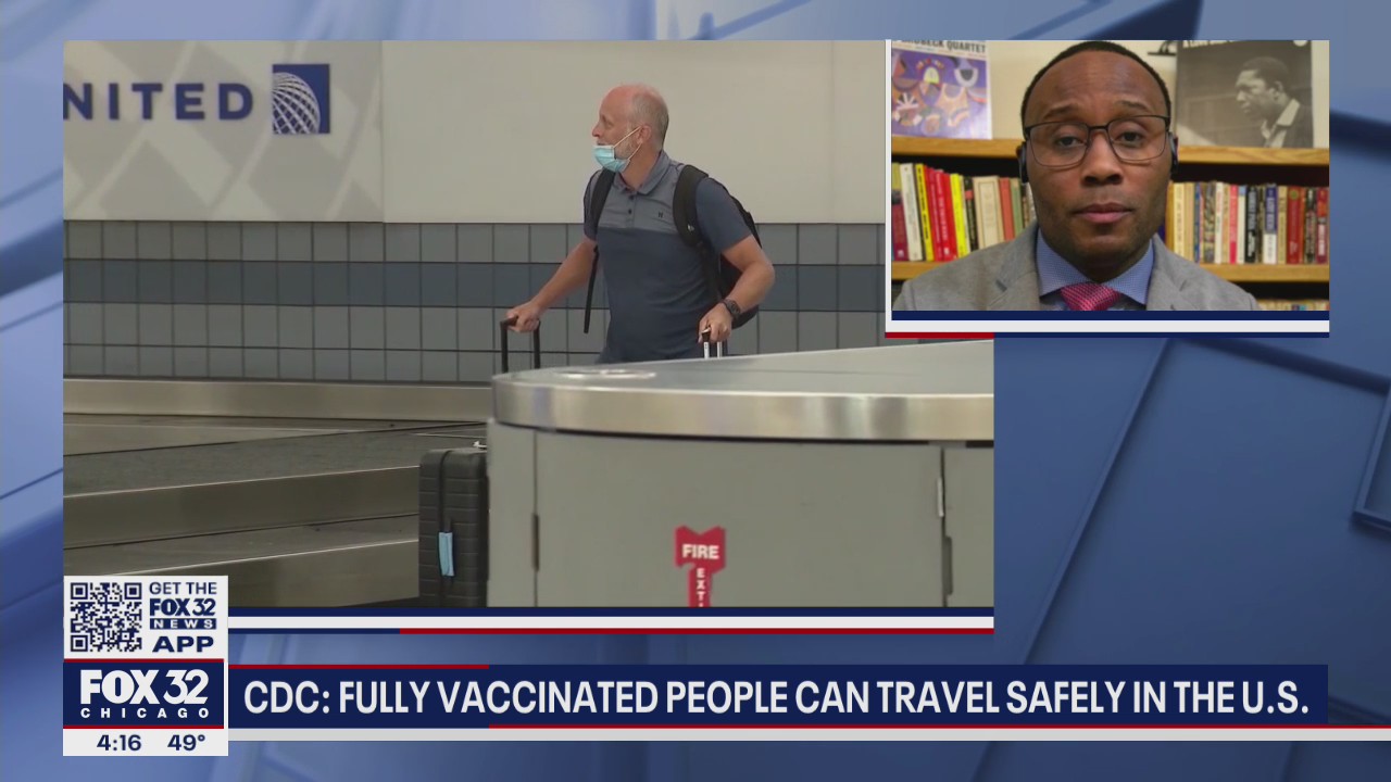 CDC: Fully vaccinated people can travel safely in the US