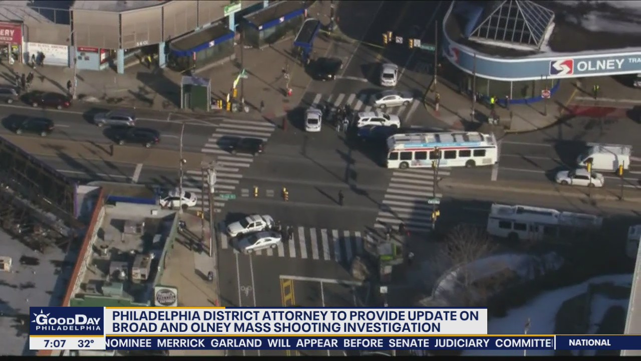 DA Larry Krasner to provide update on Broad & Olney mass shooting investigation