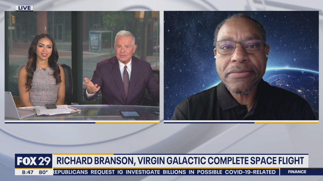 Richard Branson, Virgin Galactic complete space flight