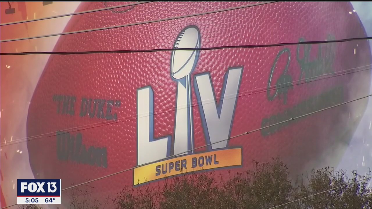 Super Bowl celebrations begin in Tampa