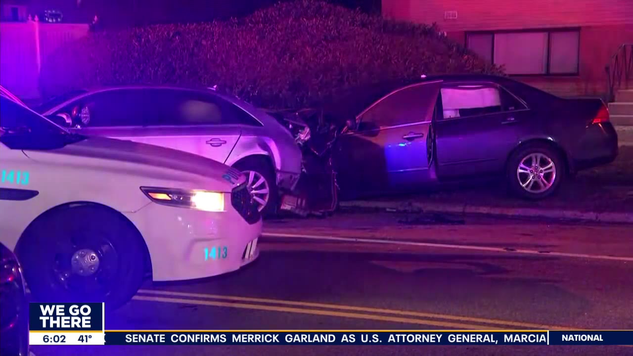 Police: Man, 21, found shot and killed inside crashed car in Stenton