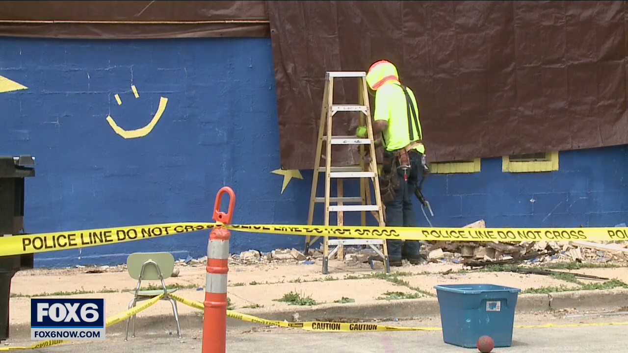 Wall collapse at West Allis day care