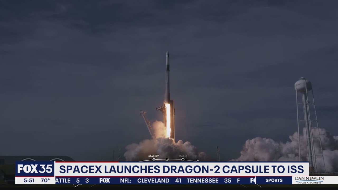 SpaceX launches Dragon-2 capsule to International Space Station
