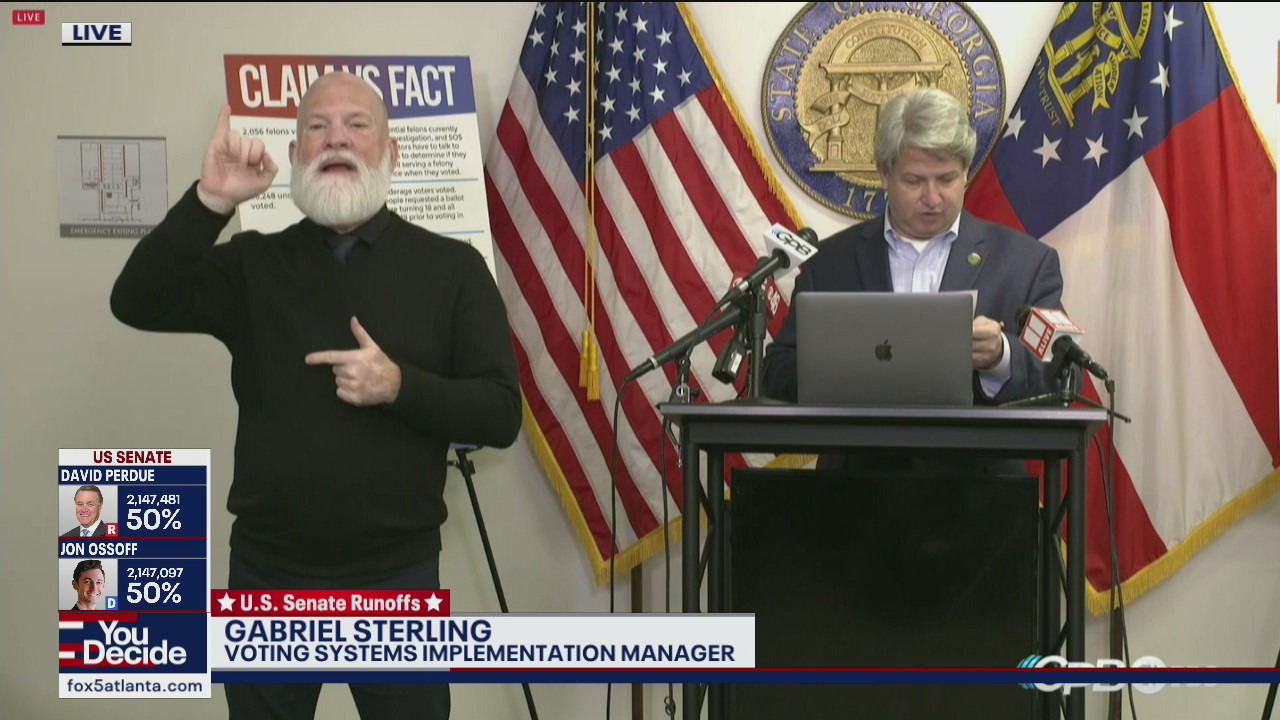 Secretary of state's office on outstanding ballots
