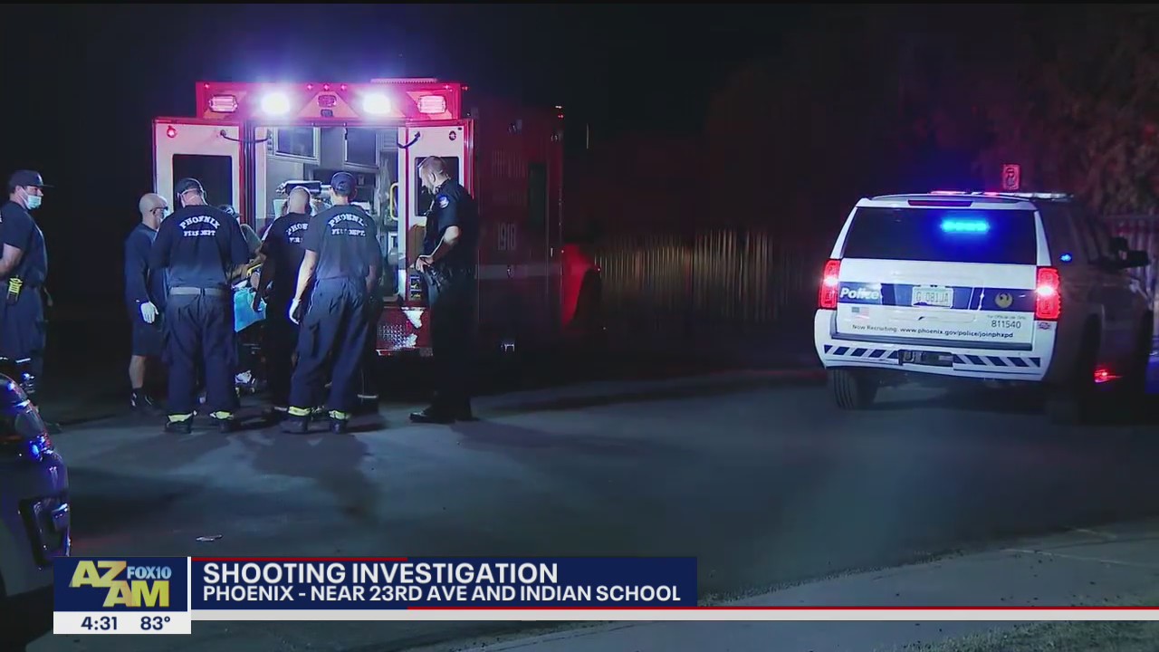 Phoenix Police investigating overnight shootings