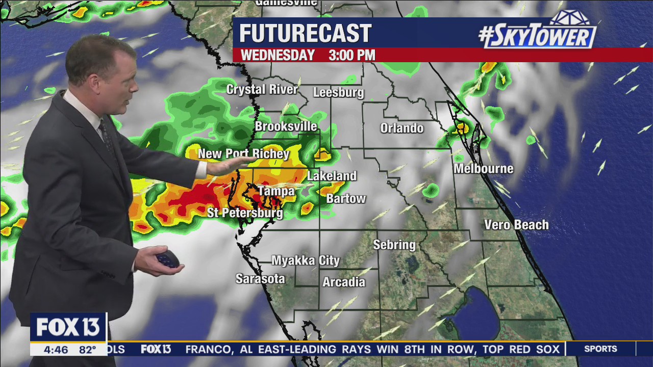 Tuesday morning weathercast