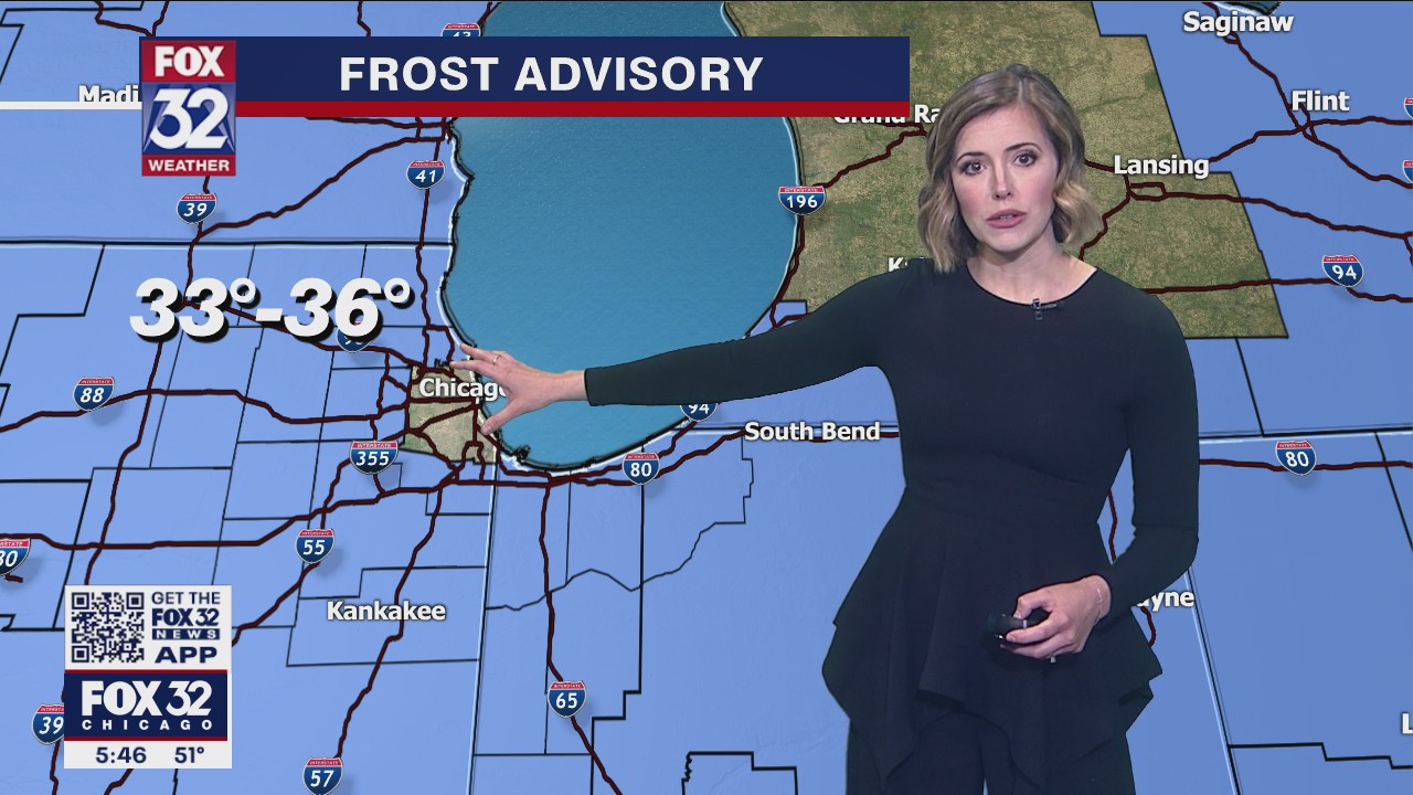 6 p.m. forecast for Chicagoland on May 11