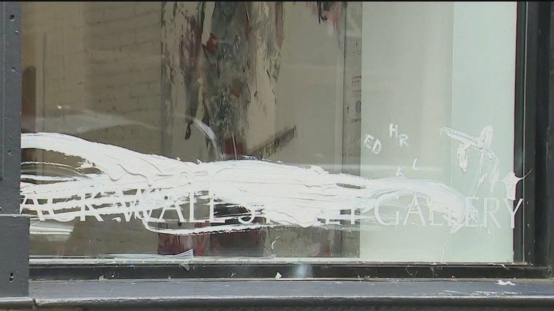 Third incident of vandalism at Black Wall Street Gallery