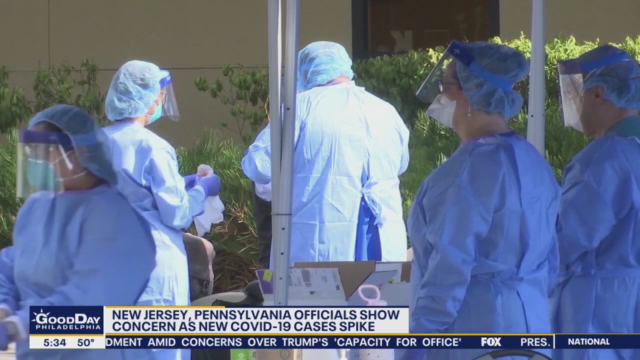Delaware Valley health officials warn of second wave amid spike in cases