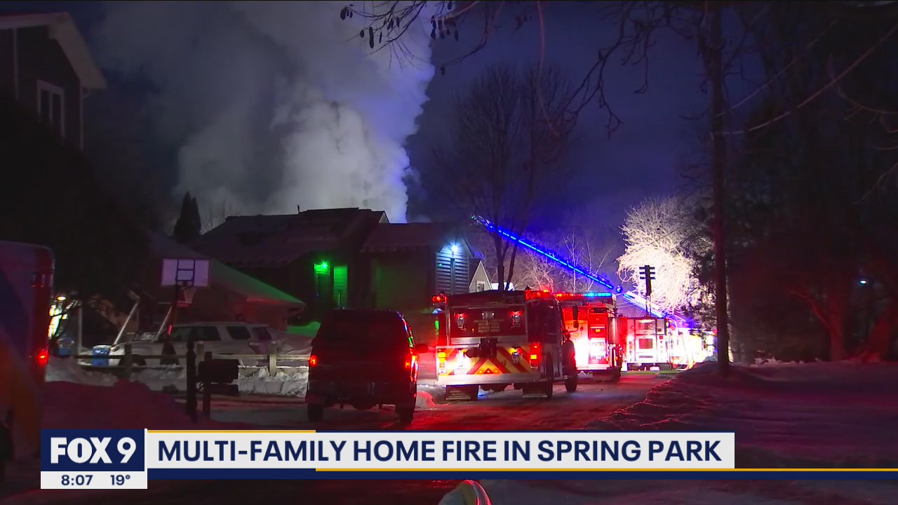 Fire at multi-family home in Spring Park, Minnesota