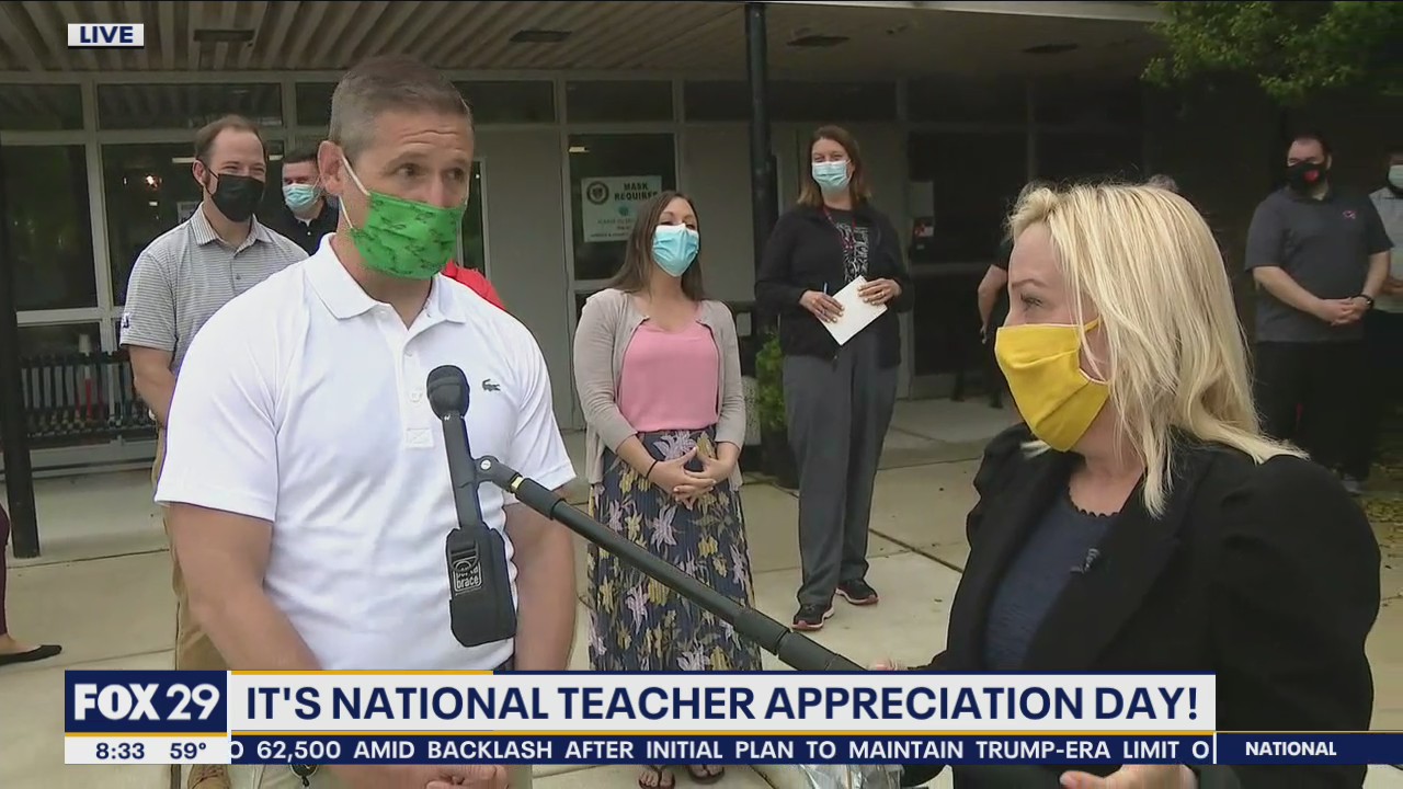 Celebrating National Teacher Appreciation Day in Broomall