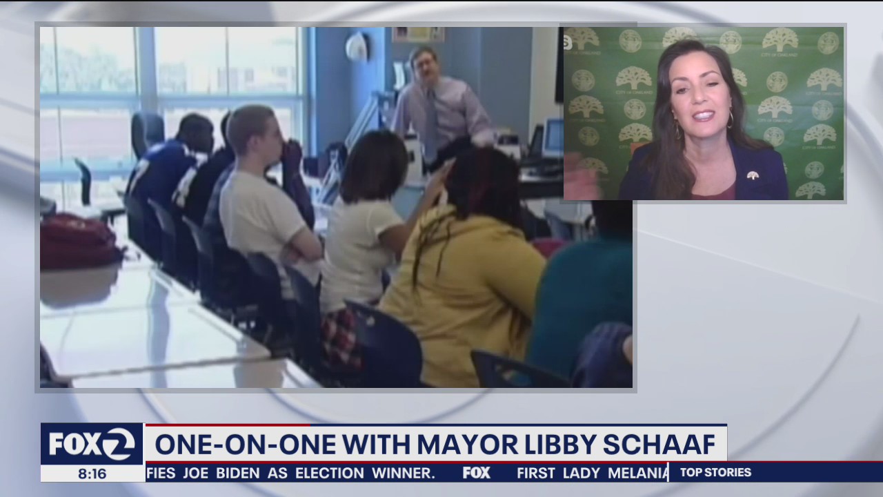 Oakland mayor on schools, natural gas