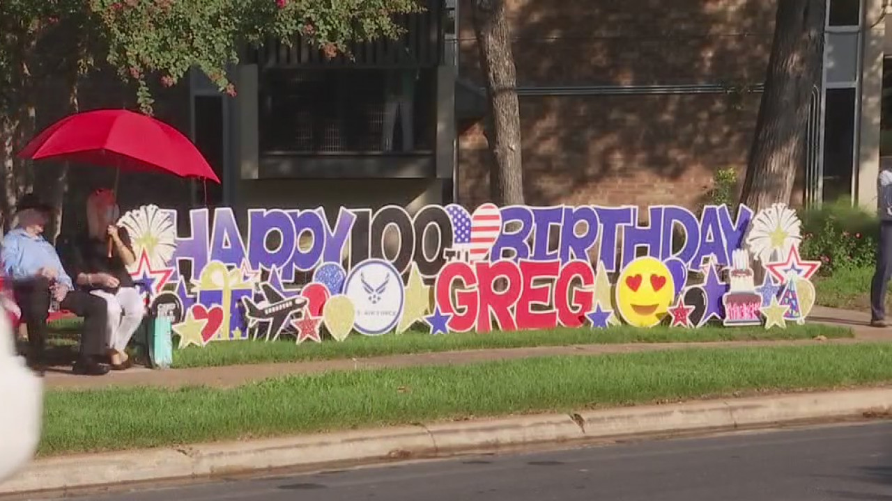 Austin U.S. Air Force veteran celebrates 100th birthday