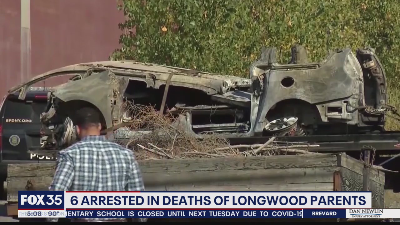 6 arrested in deaths of Longwood parents