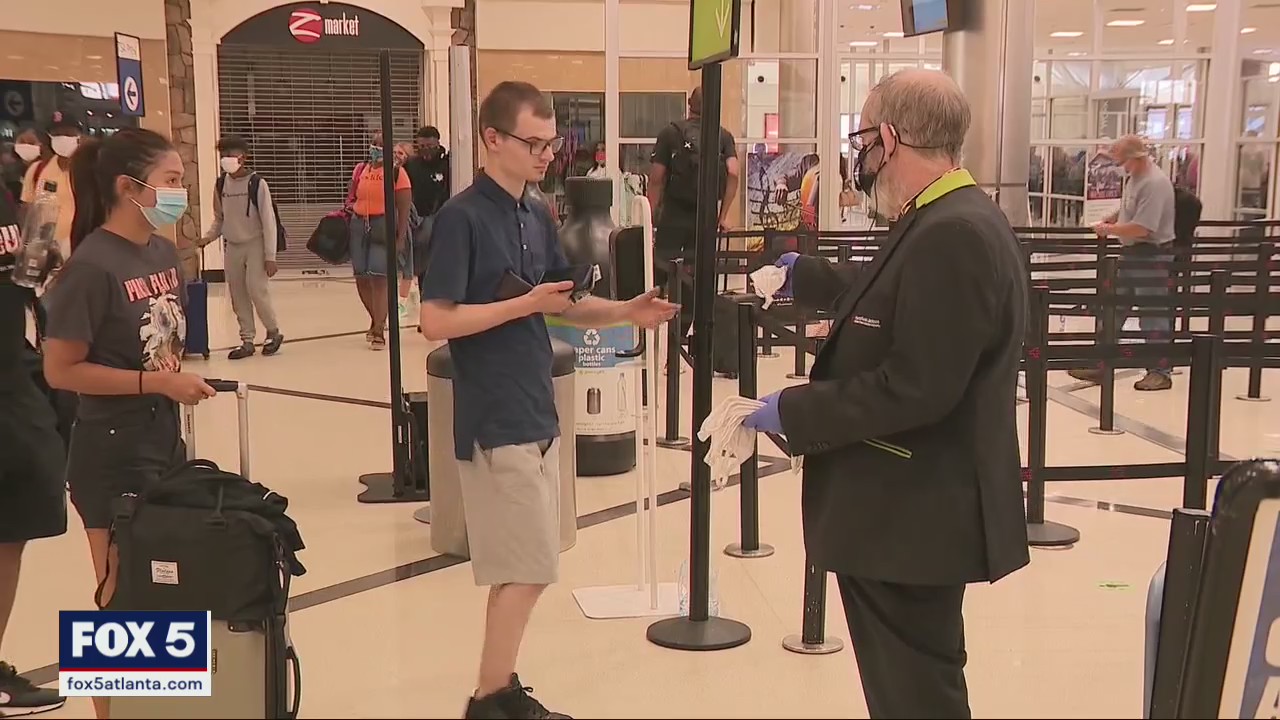 Mask confrontations at Atlanta's airport
