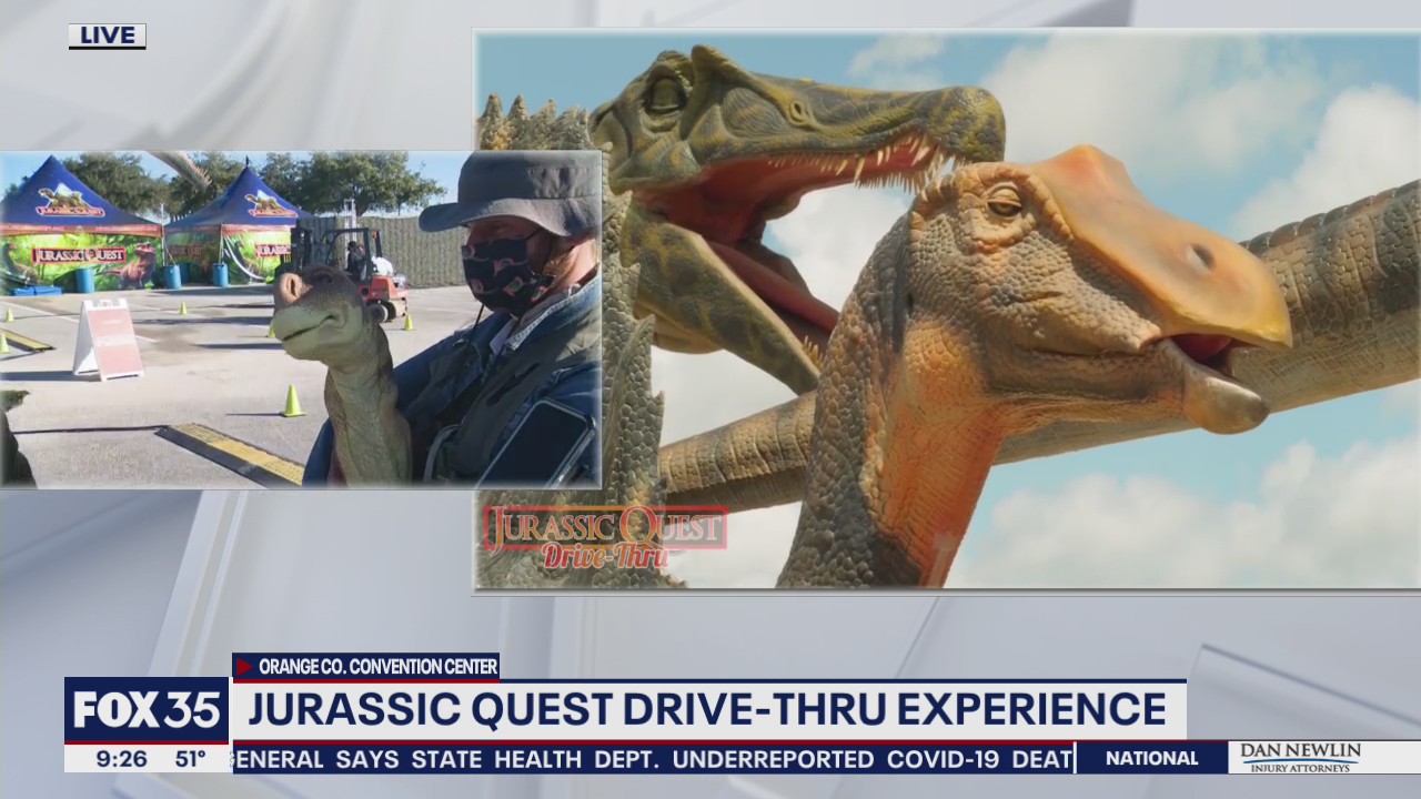 David Martin Live: Jurassic Quest drive-thru experience