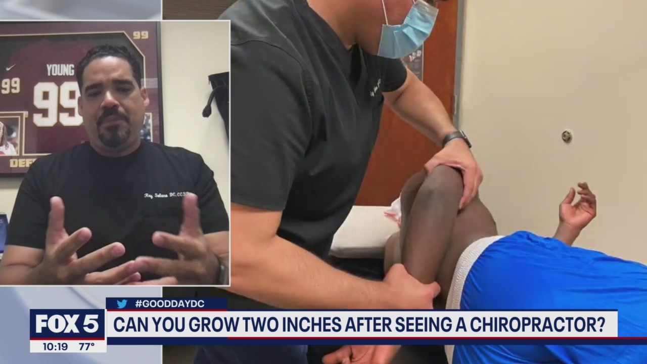 Can you grow two inches after seeing a chiropractor?