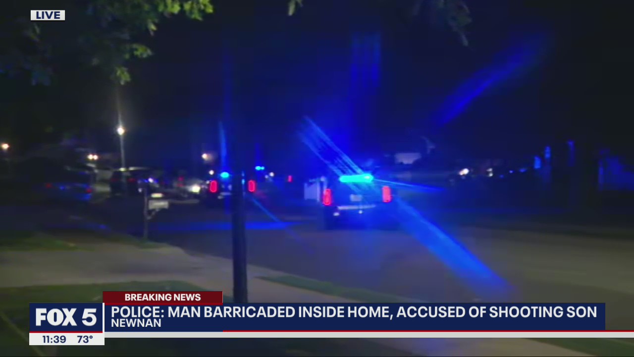 Newnan police negotiate with shooting suspect barricaded inside home