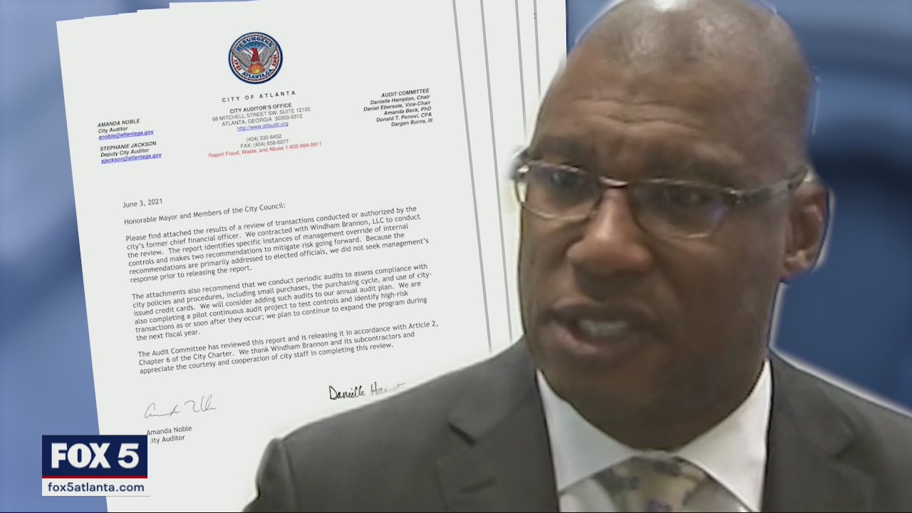 Atlanta audit found little oversight in spending of top official