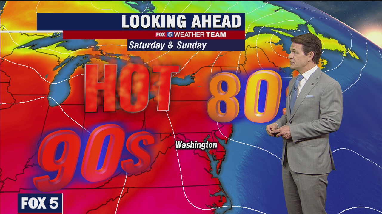 FOX 5 Weather forecast for Friday, May 21