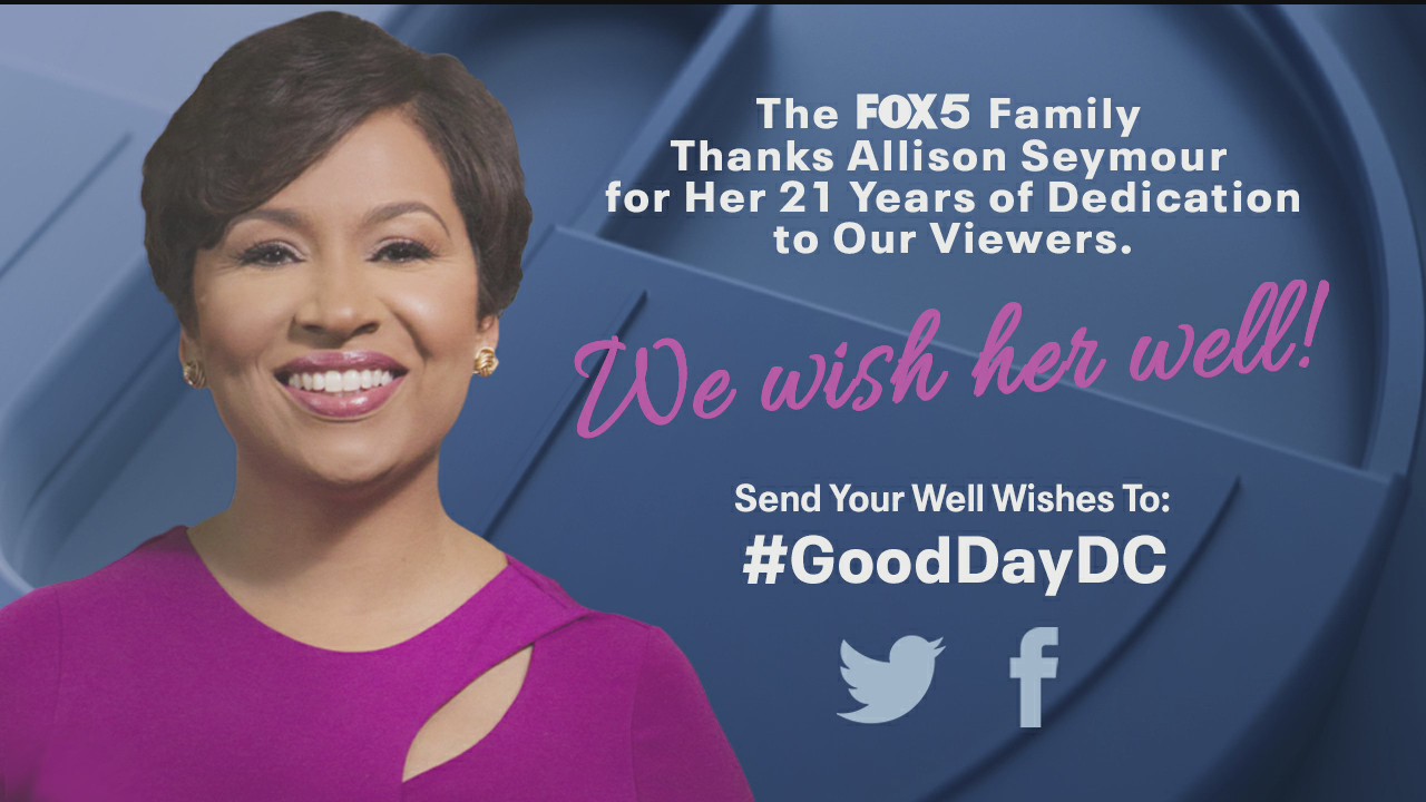 FOX 5 says farewell to Allison Seymour after 21 years